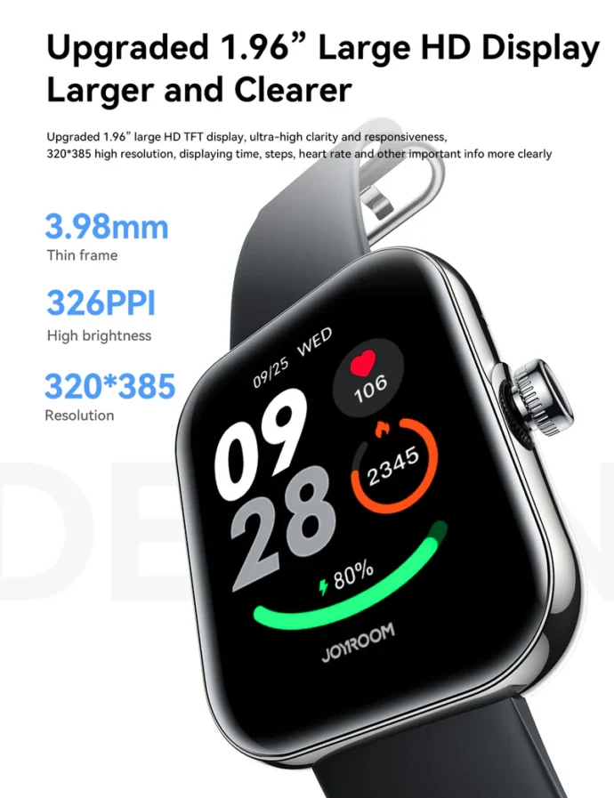 ⁦Smart Watch JR-FT5 Plus⁩ - الصورة ⁦5⁩