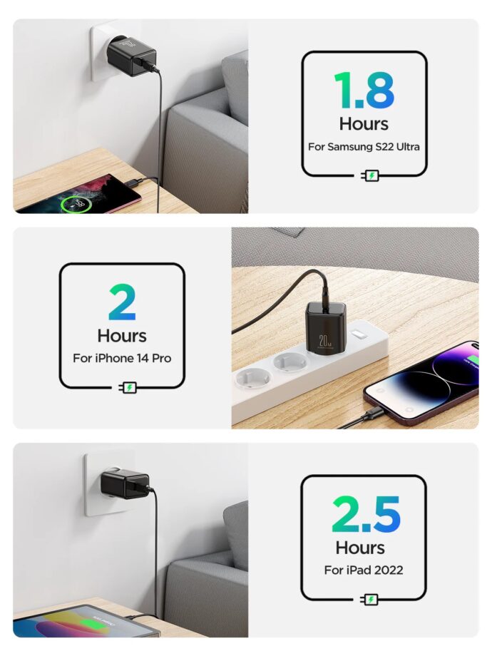 ⁦Chargeur PD20W JR-TCF06⁩ - الصورة ⁦4⁩