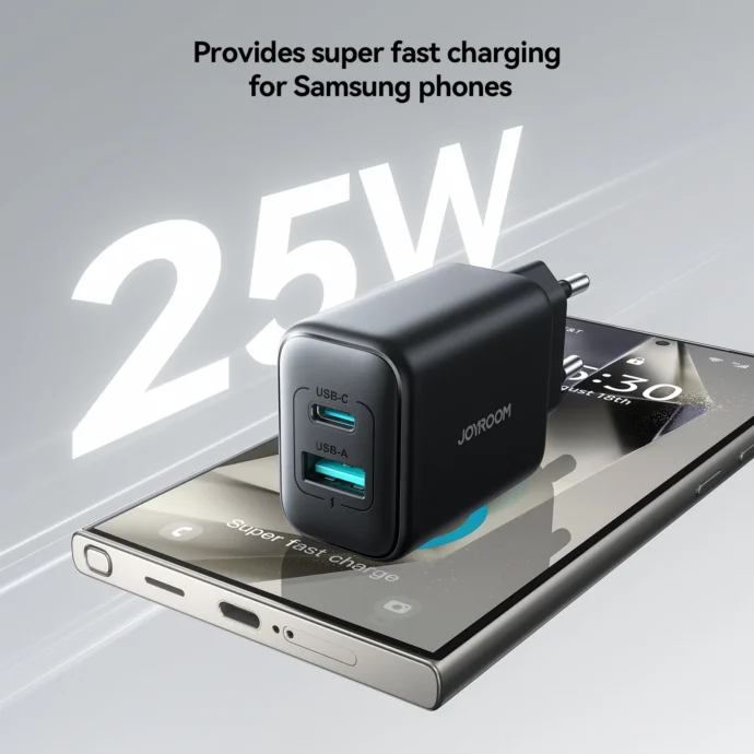 ⁦Chargeur 25W Dual-Port JR-TCF13⁩ - الصورة ⁦3⁩