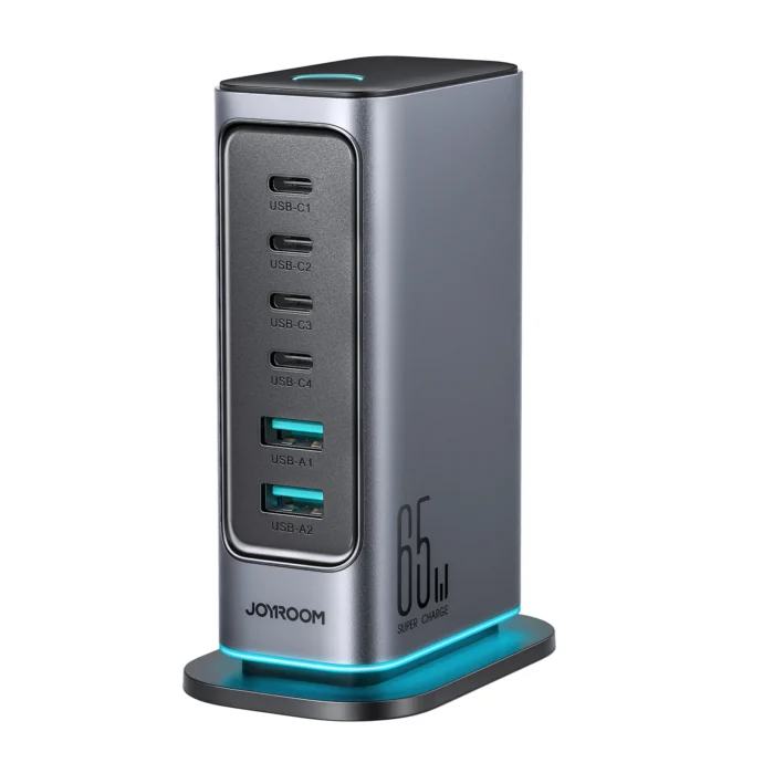 Station de Charge 65W Multi-Port JR-TCM02